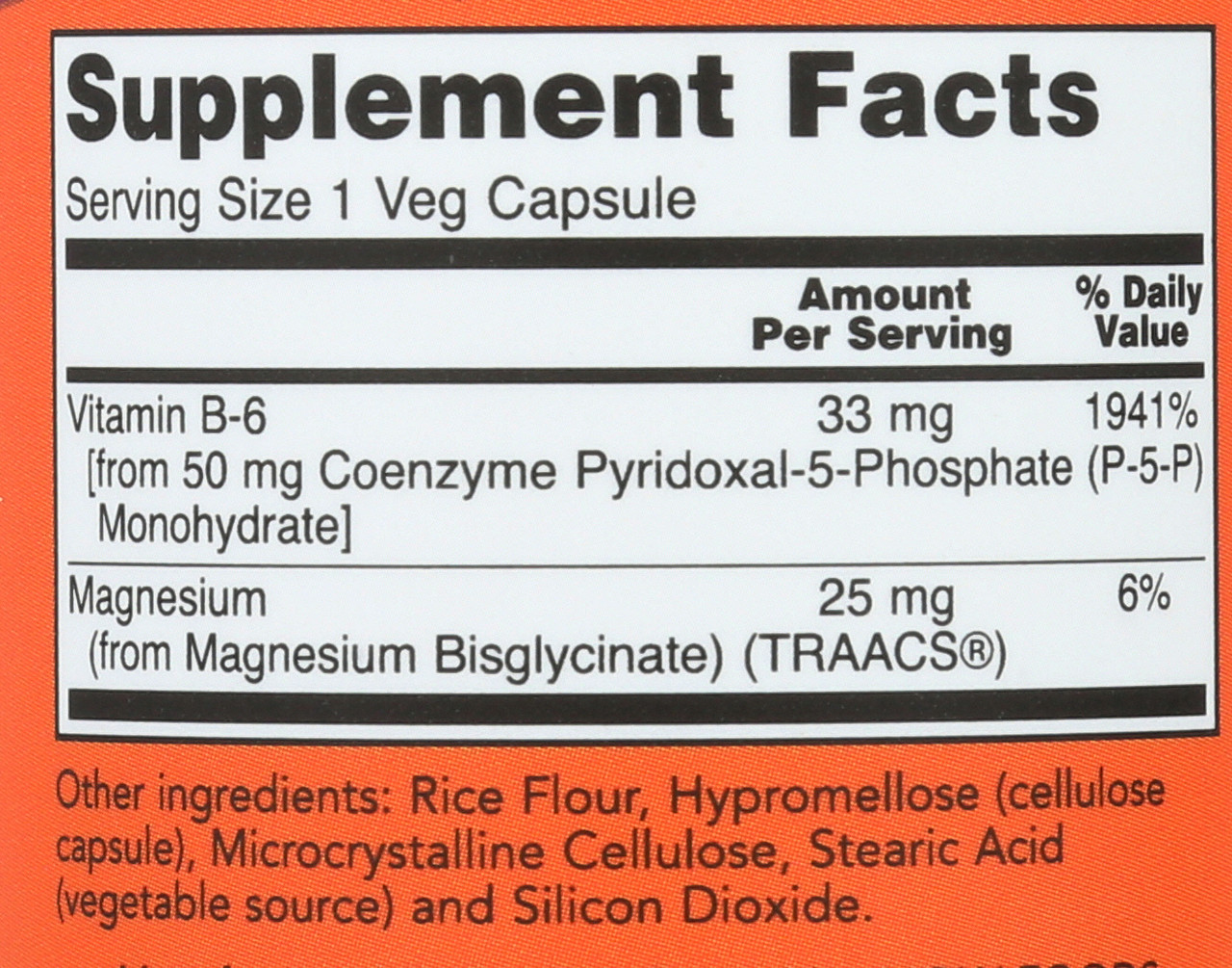 P-5-P 50mg Vitamin 90 Count