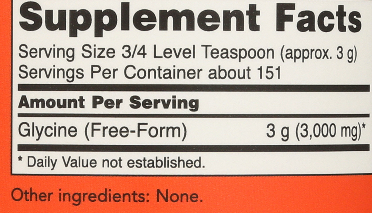Glycine Free Form Vegetarian - 1 lb.