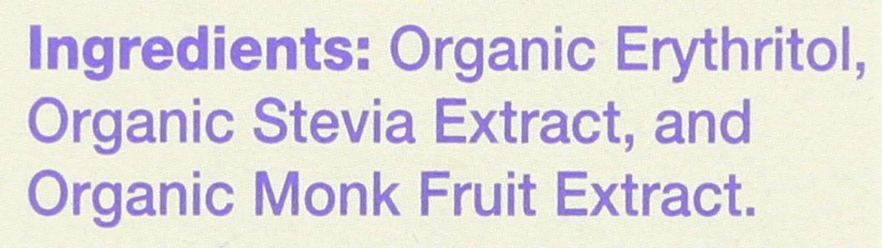 Organic Sweetener Stevia & Monk Fruit 35 Count