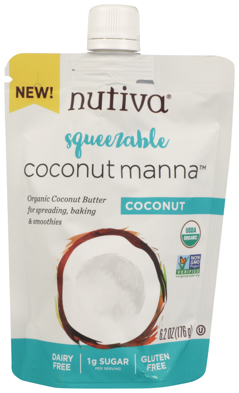 Coconut Butter Manna Organic Original Spouted Pouch 6.2oz