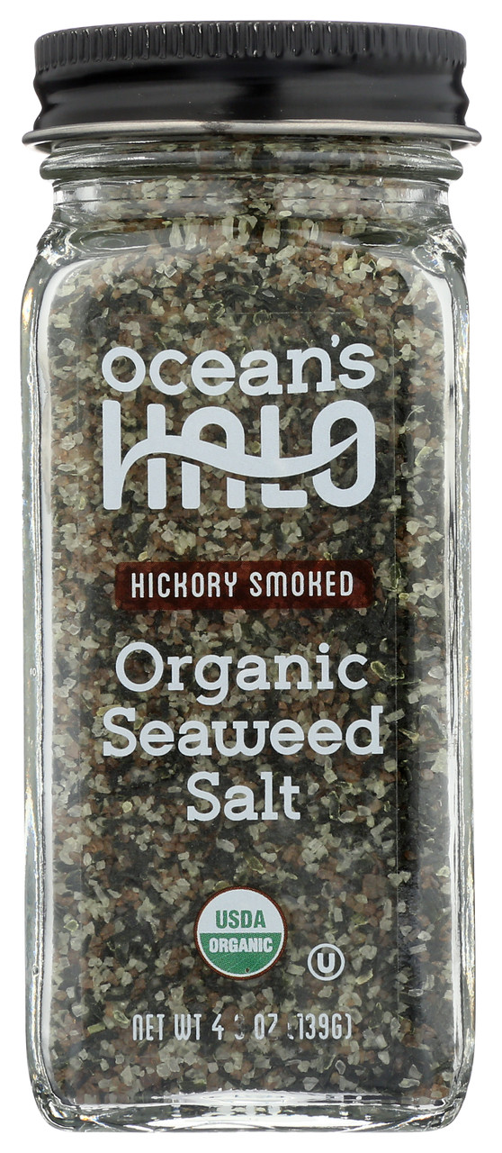 Organic Seaweed Salt Hickory Smoked 4.9oz