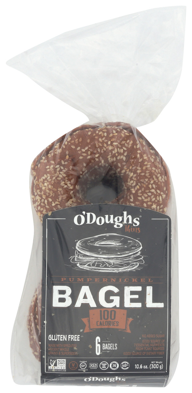 Bagel Thins Pumpernickel 6 Count