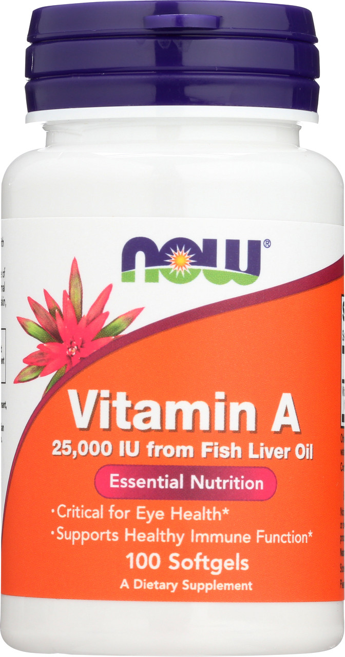 Vitamin A 25,000 IU - 100 Softgels