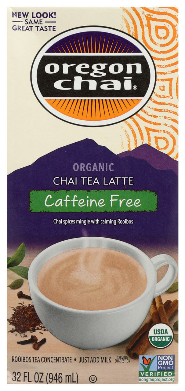 Chai Tea Latte Caffeine Free Rooibos Tea Concentrate 32oz