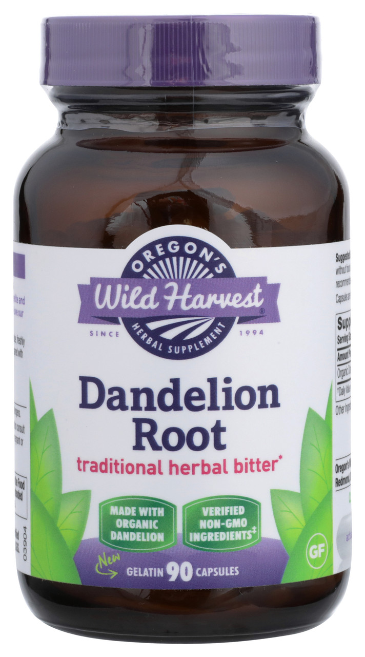 Herbal Dandelion Root-Organic 90 Count