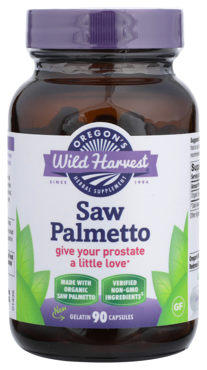 Herbal Saw Palmetto-Organic 90 Count