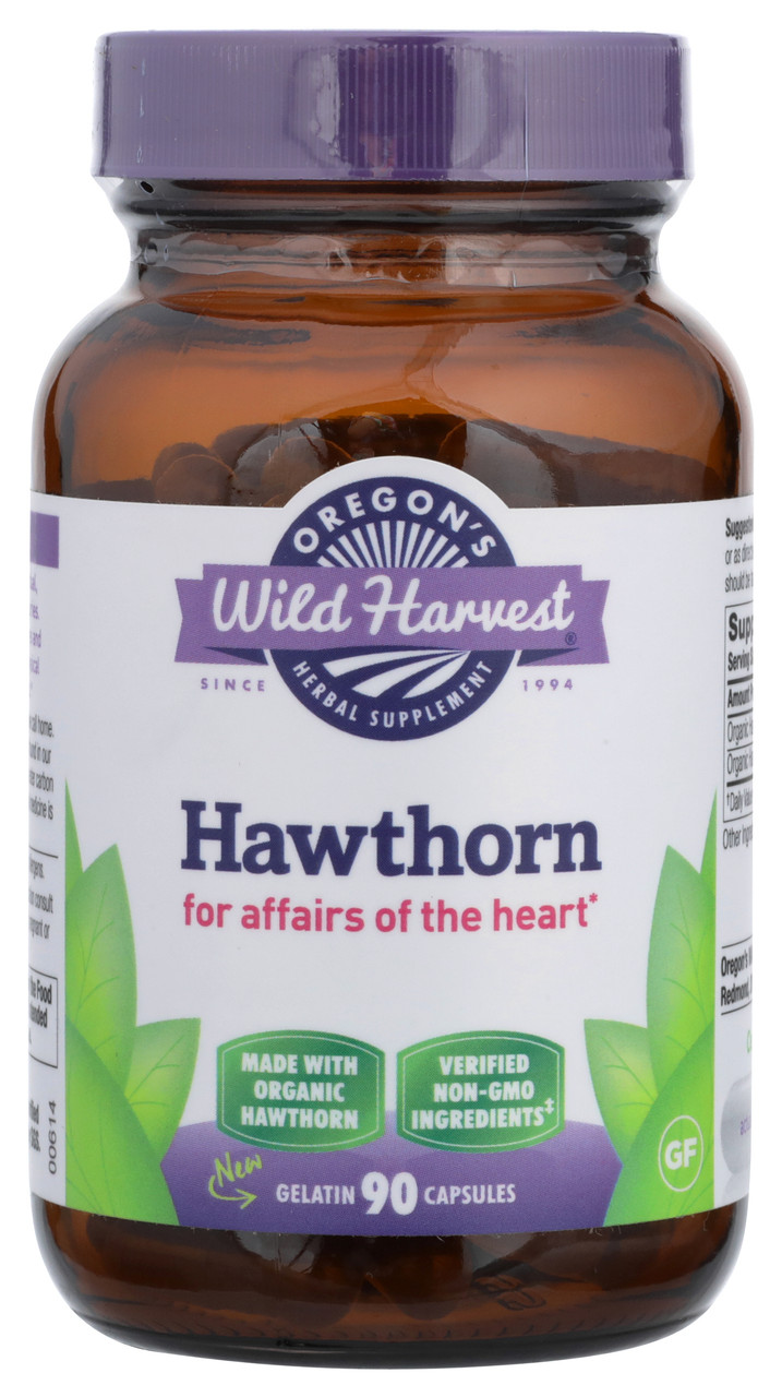 Herbal Hawthorn-Organic 90 Count