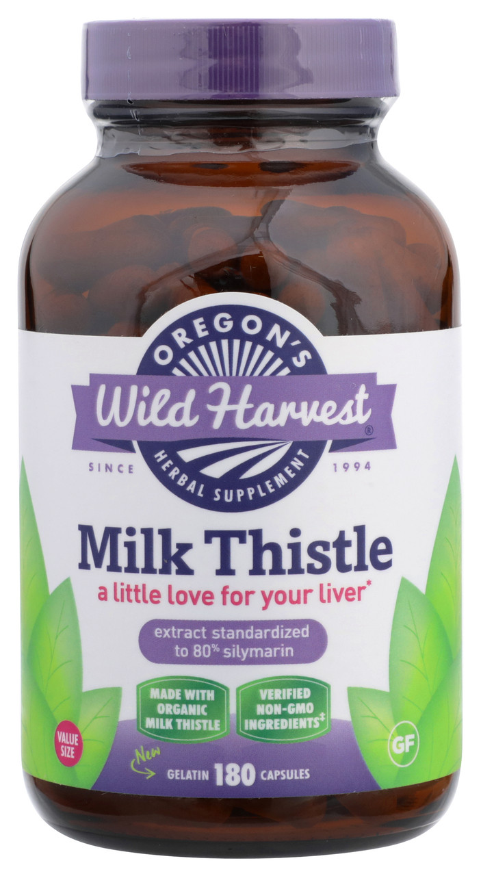 Herbal Milk Thistle-Organic 180 Count