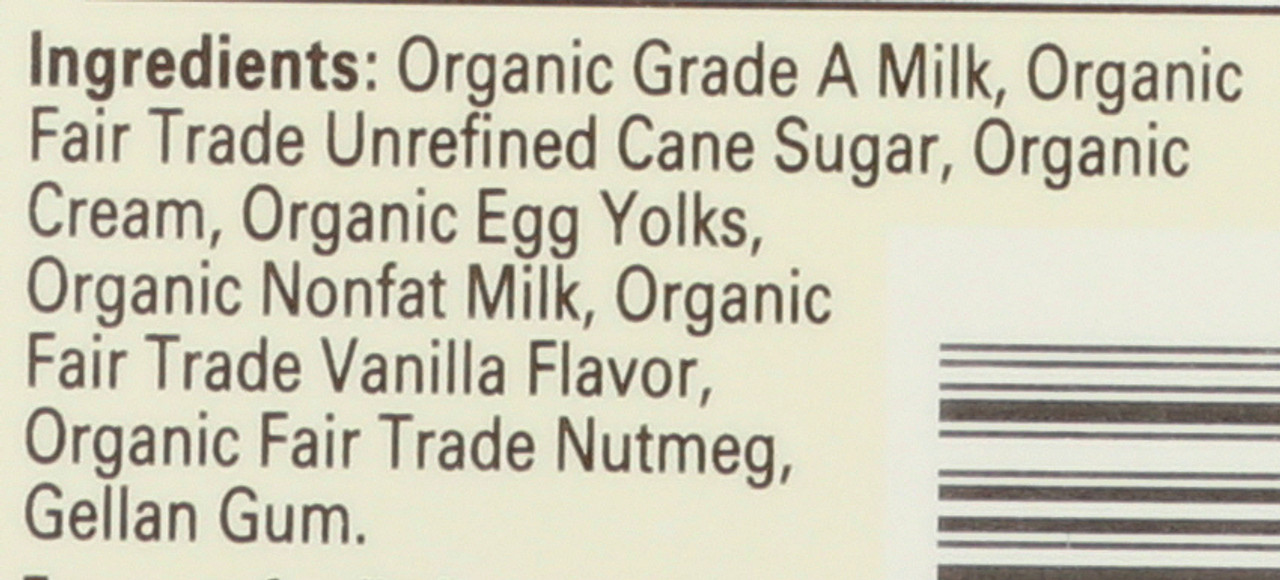 Eggnog Seasonal Quart 1 Quart