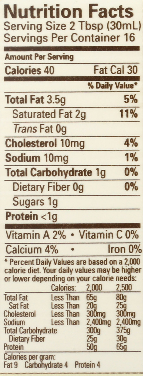 Half & Half Ultra Pasteurized 1 Pint