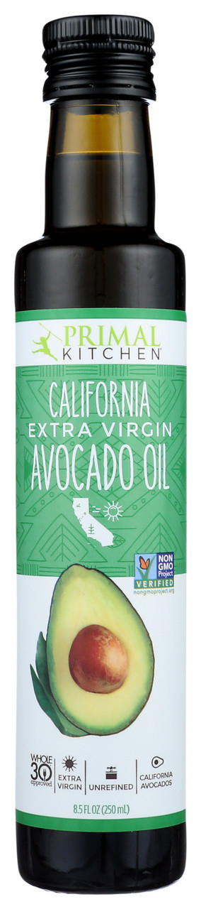 Avocado Oil California Extra Virgin Medium Heat 8.5oz