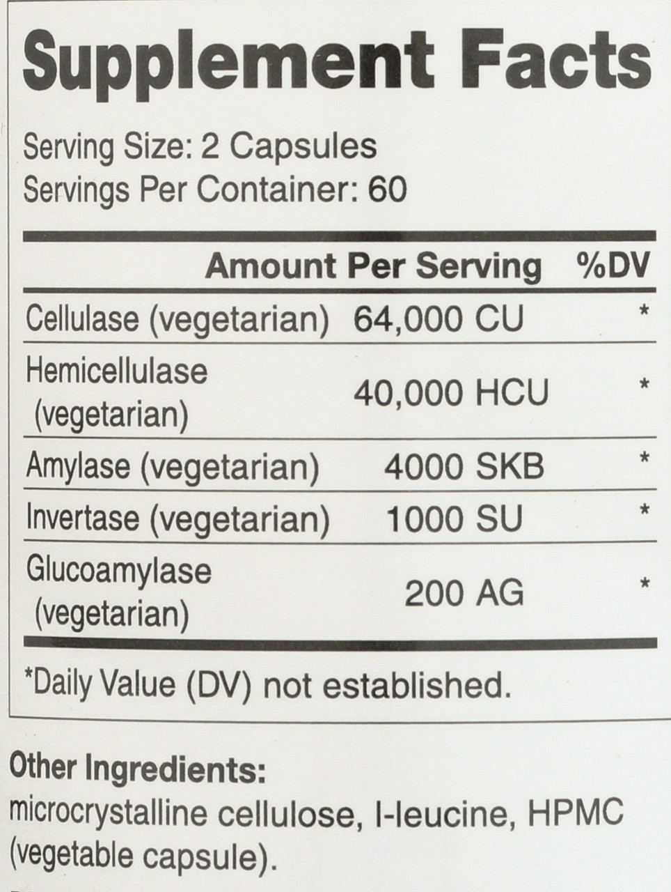 Candex Enzymatic Yeast Control 120 Count