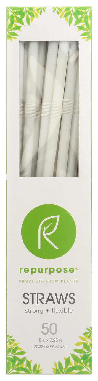 Compostable Straws  50 Count