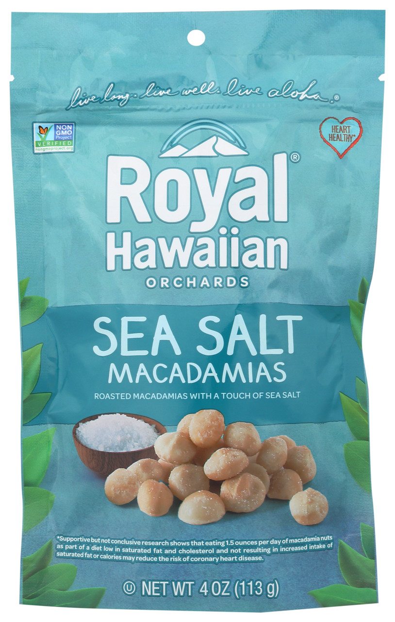 Macadamias Sea Salt 4oz