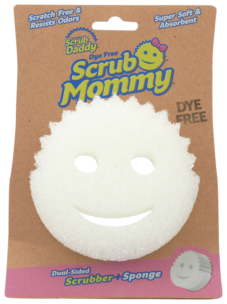Scrub Mommy Dye Free Sponge Dual Sided Sponge