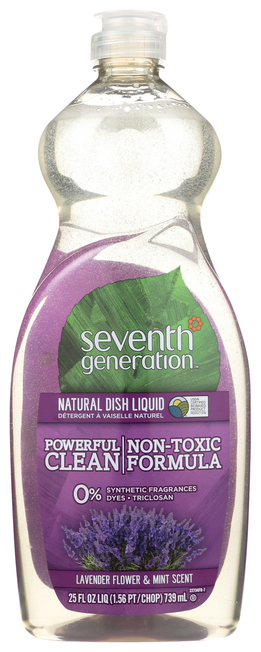 Liquid Dish Soap Lavender 25oz