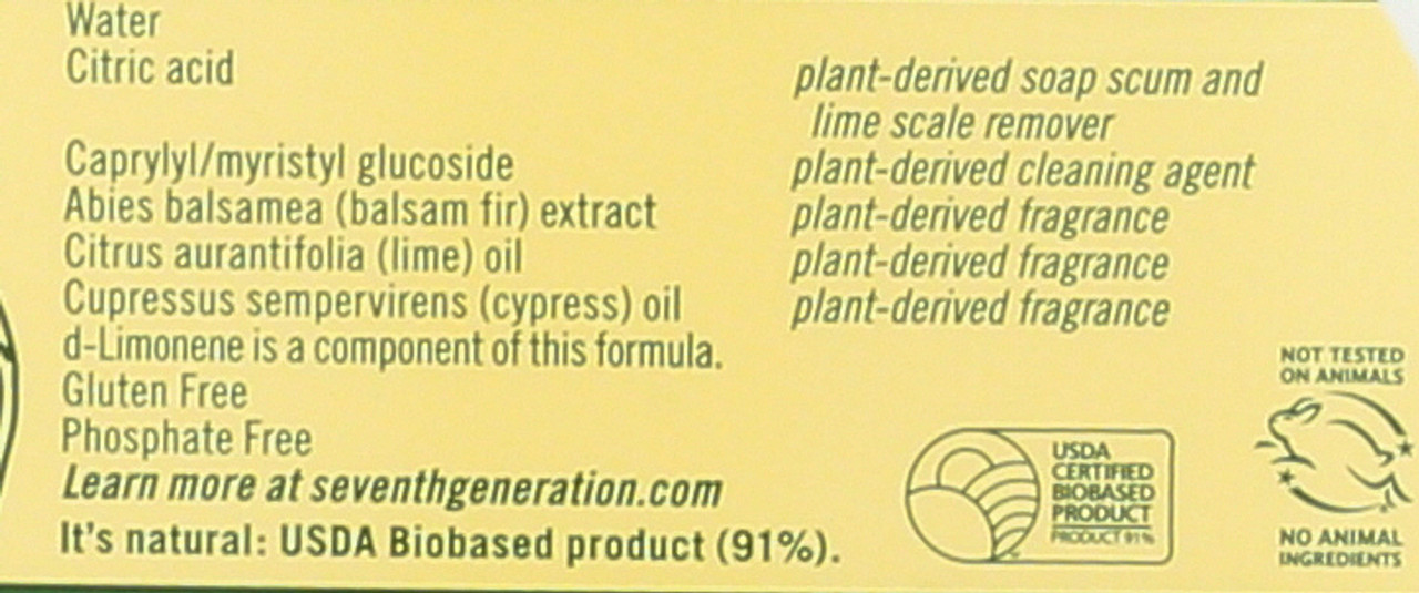 Tub Tile Cleaner Cyprus Fir 32oz