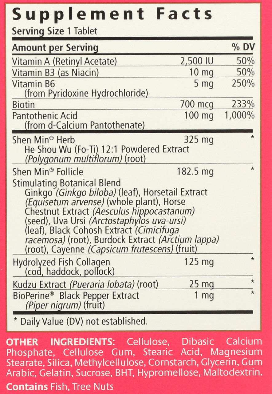 Vitamin/Supplements Shen Min® Advanced WomenS Formula 60 Count