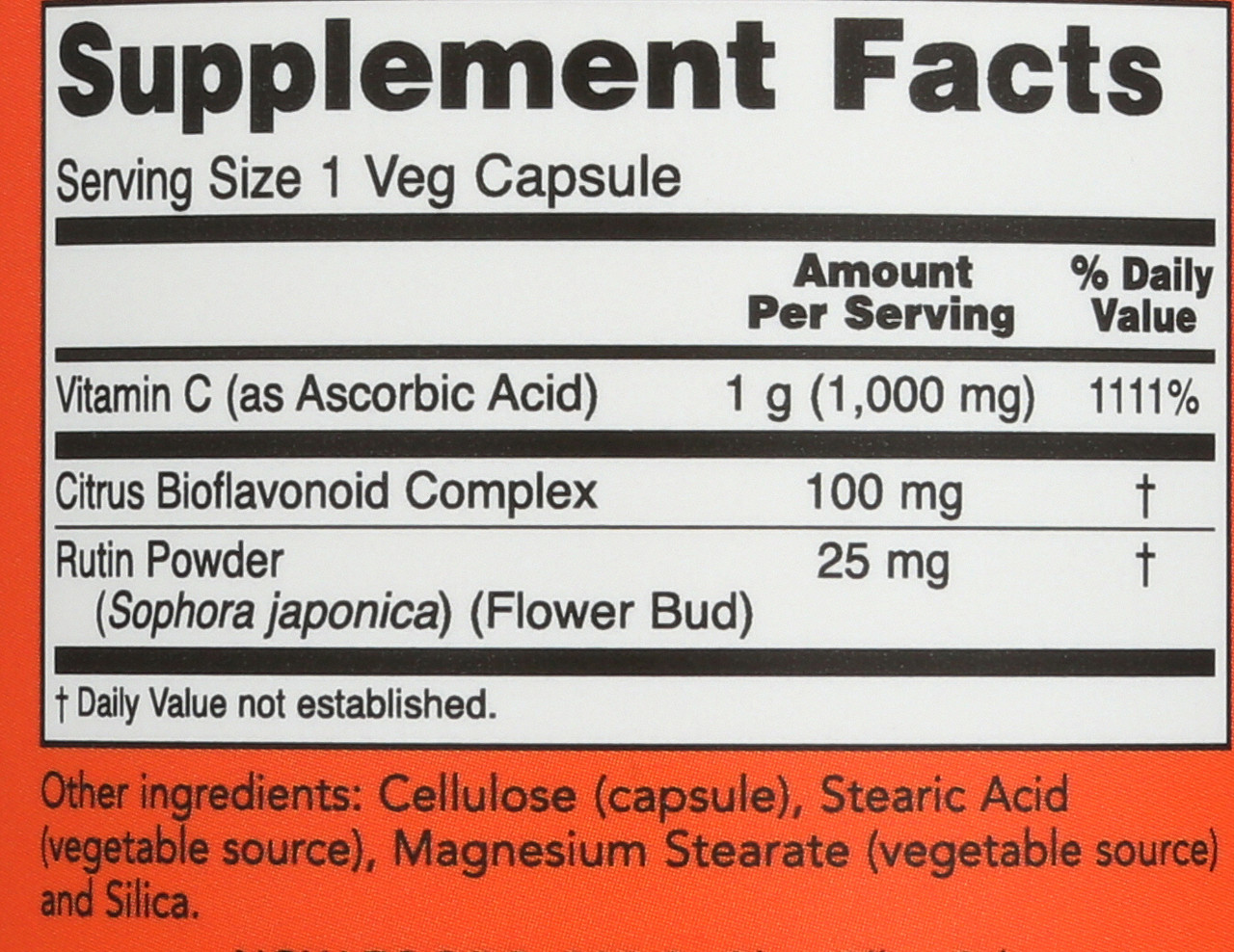 Vitamin C-1000 - 100 Capsules