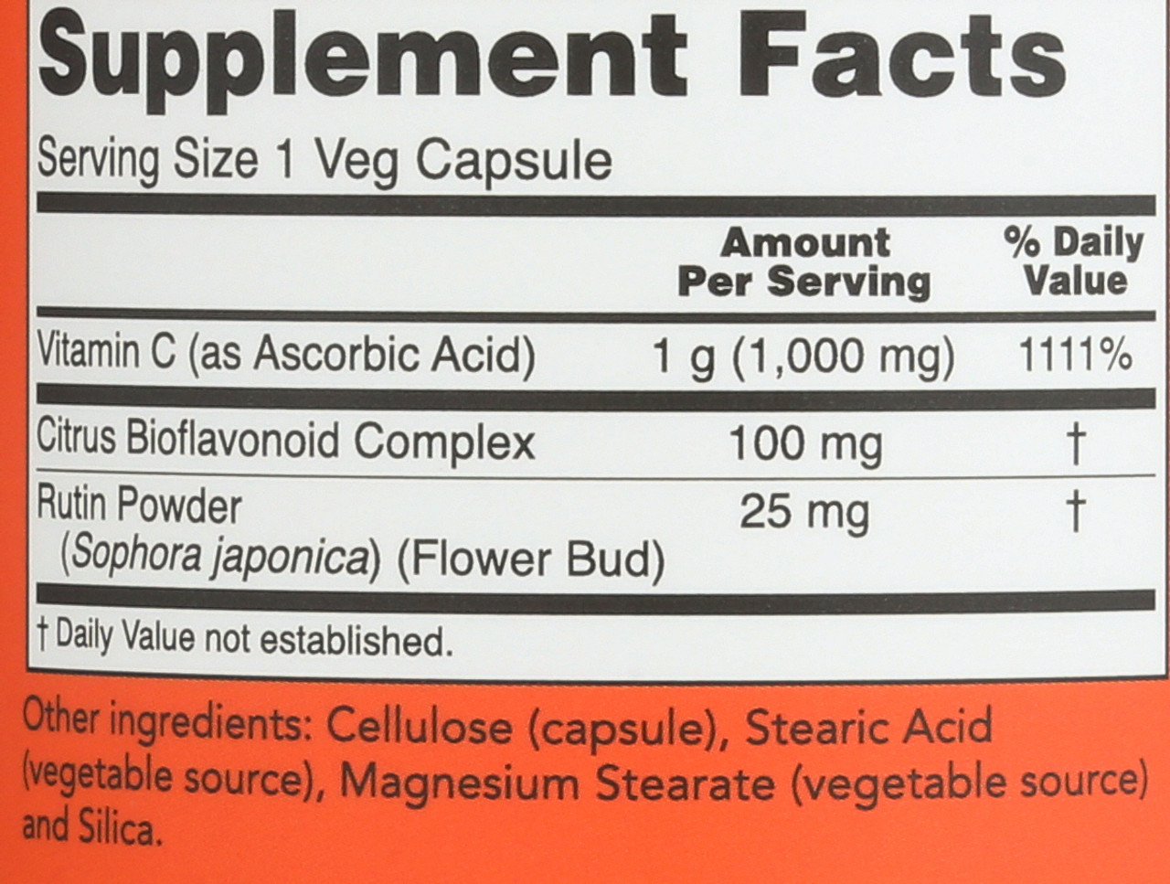 Vitamin C-1000 - 250 Capsules