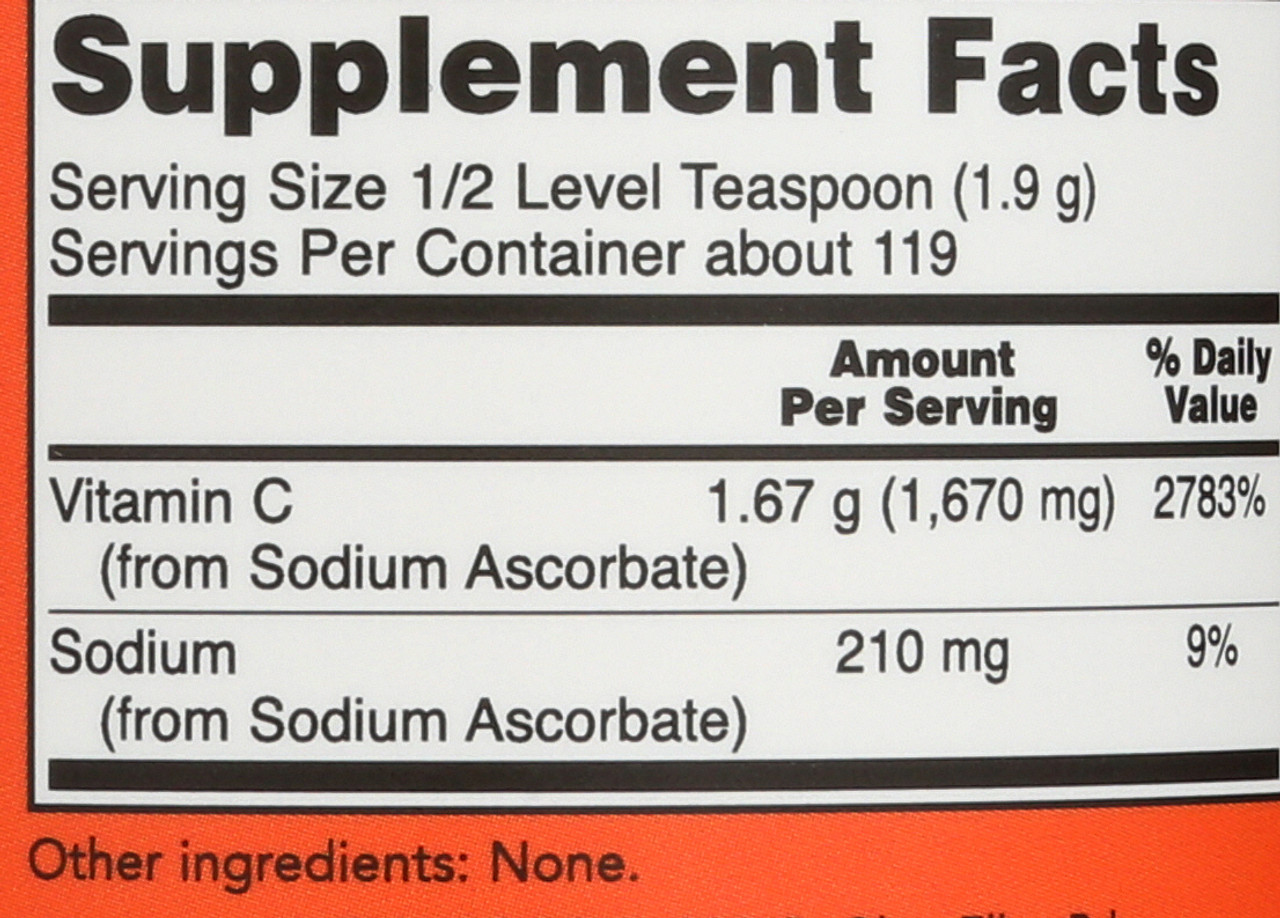 Sodium Ascorbate Powder - 8 oz.