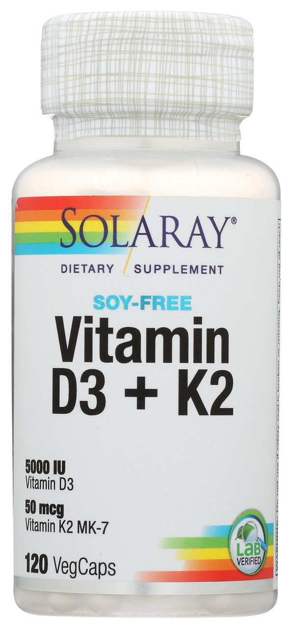 Vitamin D-3 & K-2  120 Count