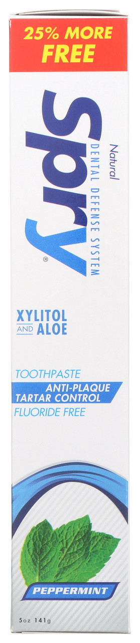 Toothpaste Peppermint No Flouride 5oz