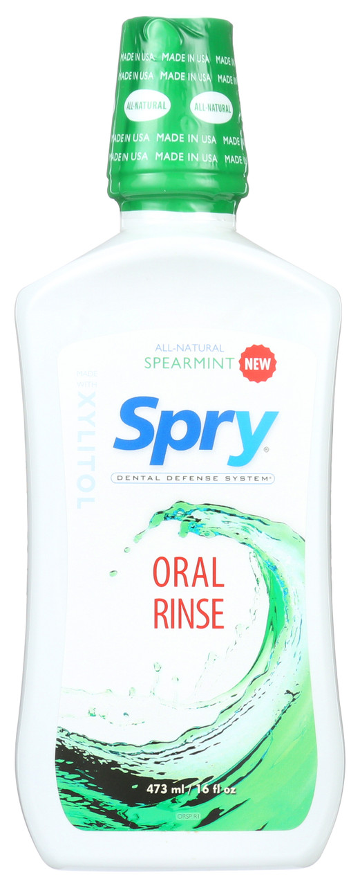 Oral Rinse Spearmint 16oz