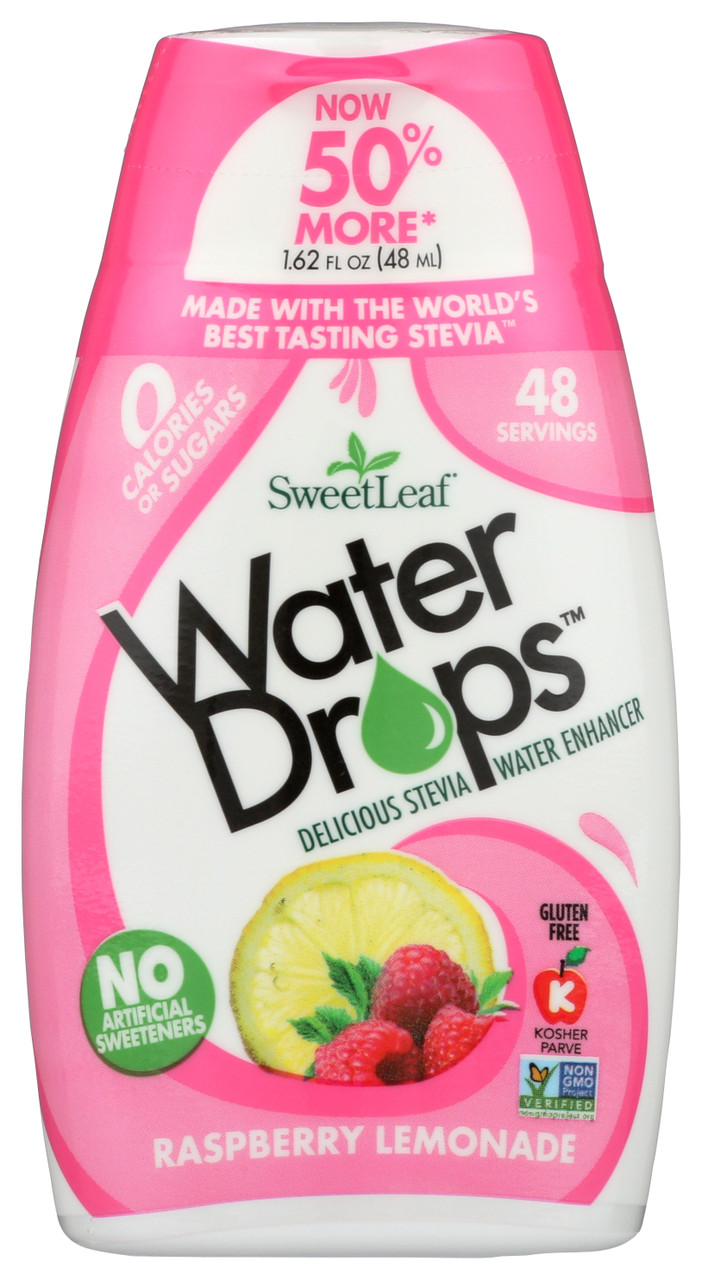 Water Drops Raspberry Lemon Flavored Water Enhancer 1.62oz