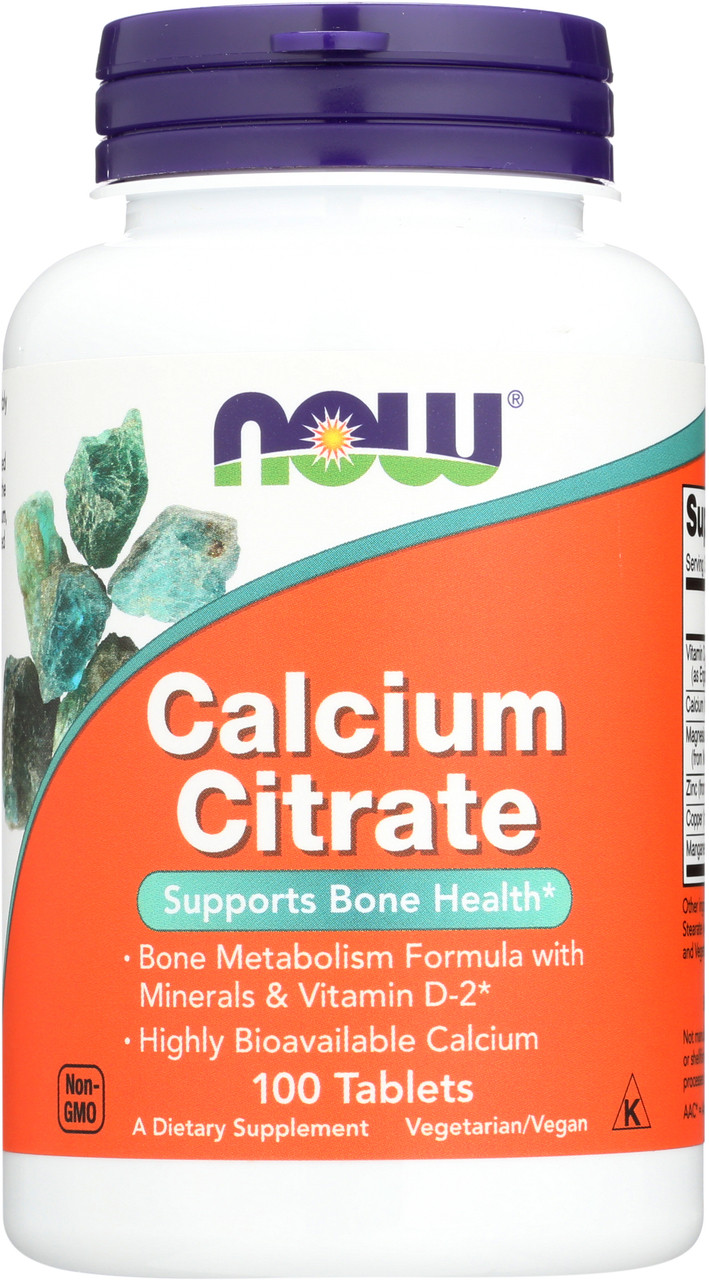 Calcium Citrate - 100 Tablets