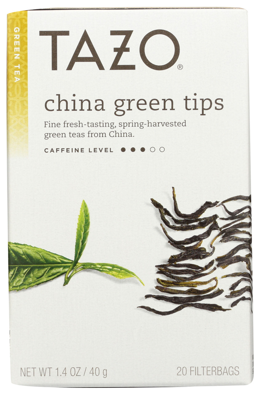 Tea China Green Tips Green Tea 20 Count