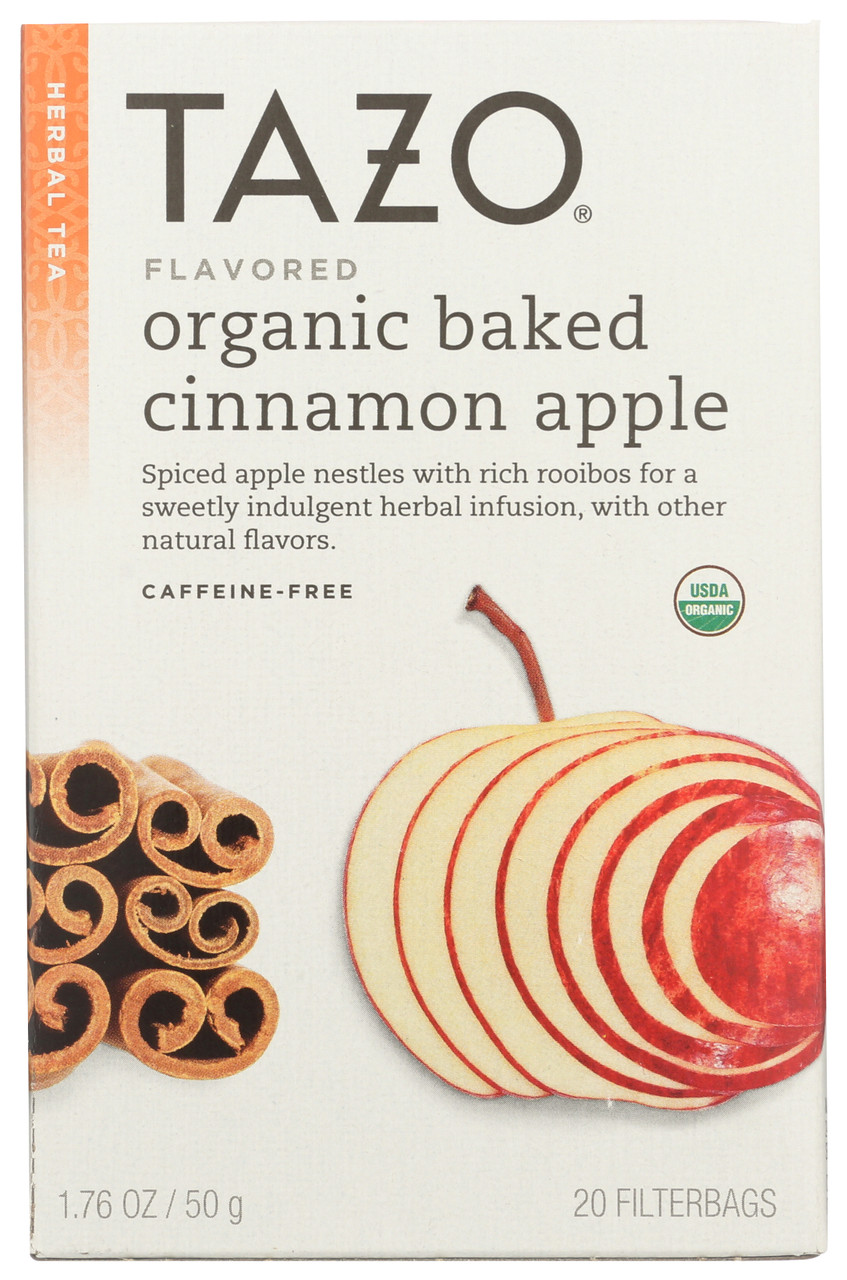 Tea Baked Cinnamon Apple Herbal Organic 20 Count