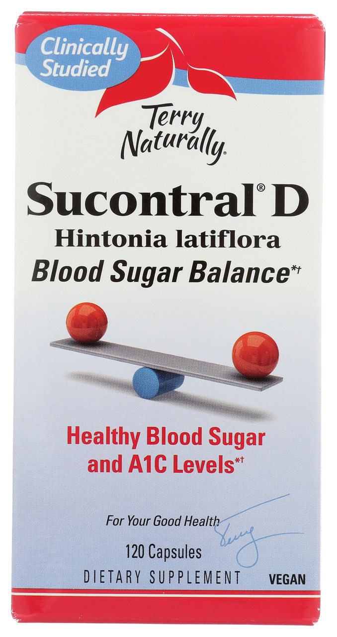 Sucontral® D Blood Sugar Balance*Hintonia Latiflora Sucontral D Supports: Maintenance Of Healthy Blood Sugar Levels Throughout The Day Healthy Insulin Function Healthy A1C Levels Carbohydrate Metabolism* 120 Count