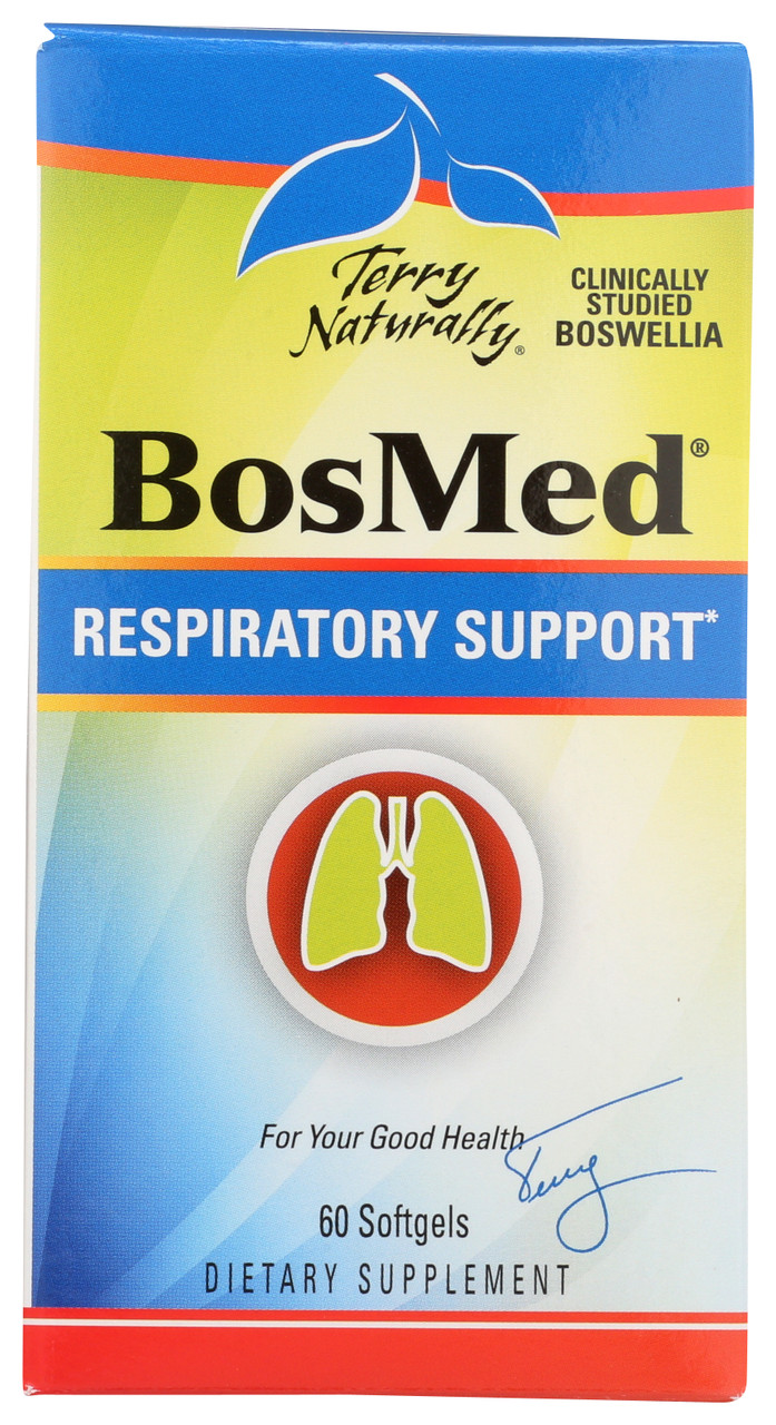 Bosmed® Respiratory Support Healthy Bronchial, Lung, And Sinus Function 
A Non-Drowsy, Non-Jittery Option 60 Count