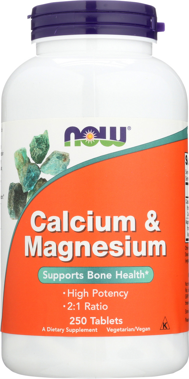 Calcium & Magnesium - 250 Tablets