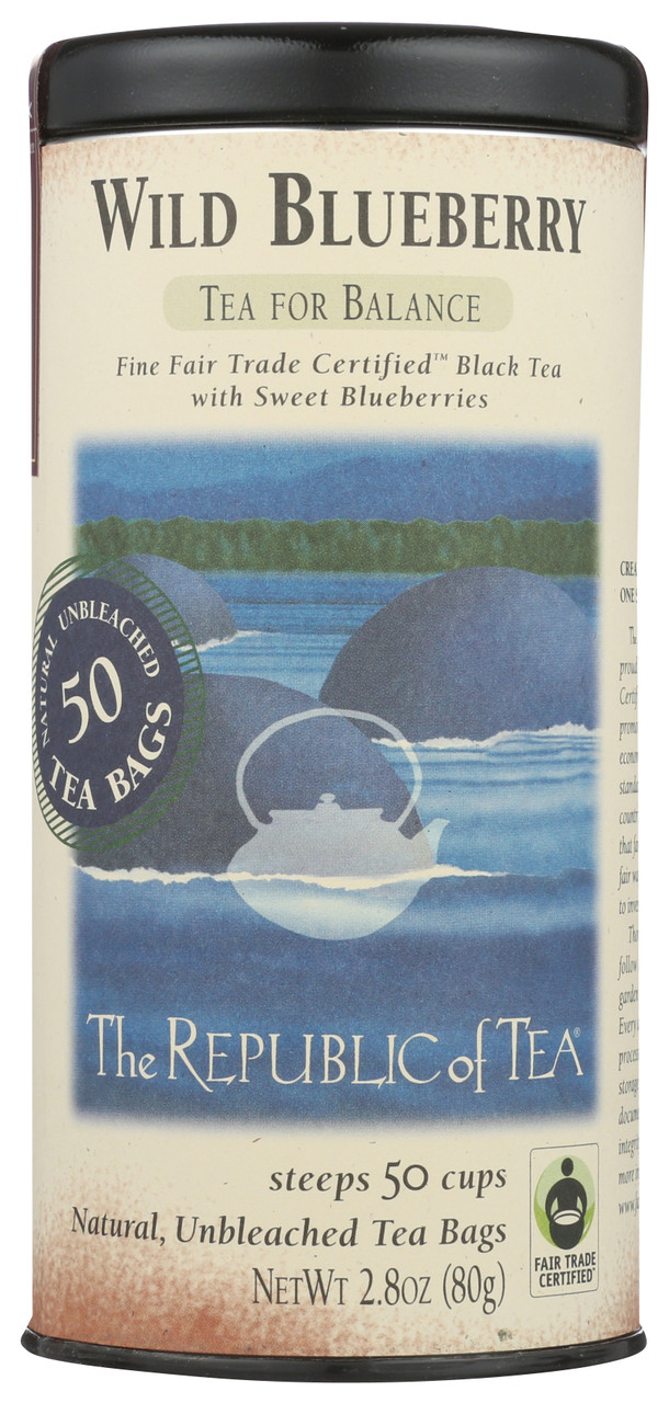 Tea Wild Blueberry Black Tea Black Tea 50 Count
