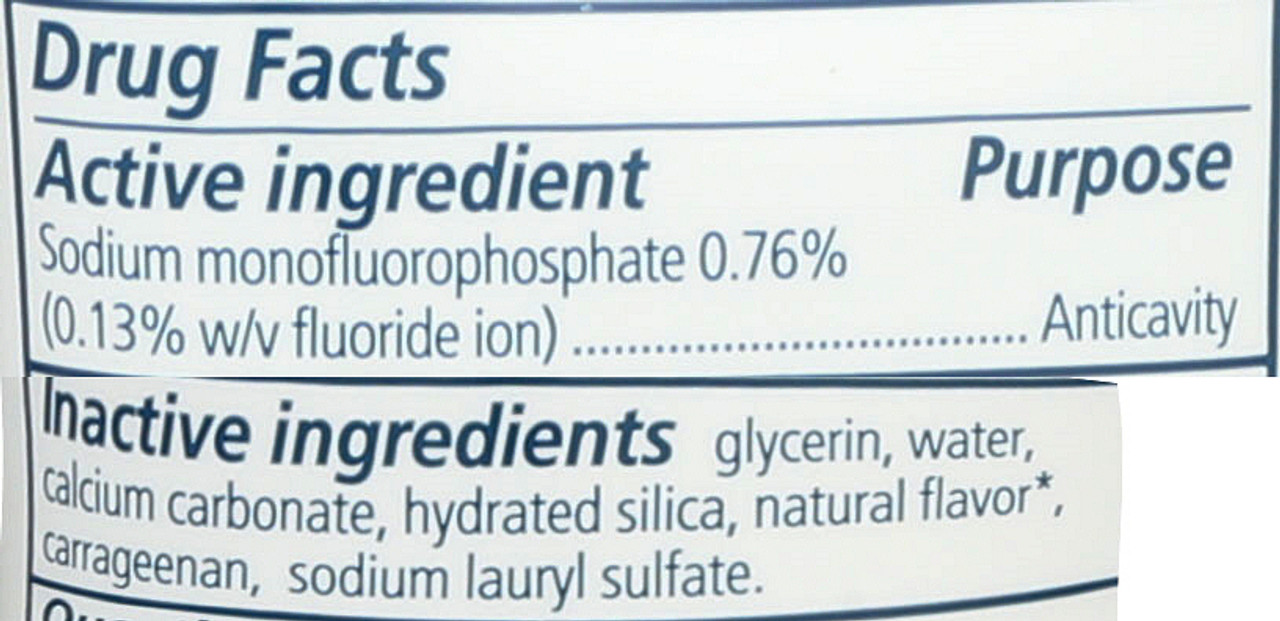 Flouride Toothpaste Children's 4.2oz