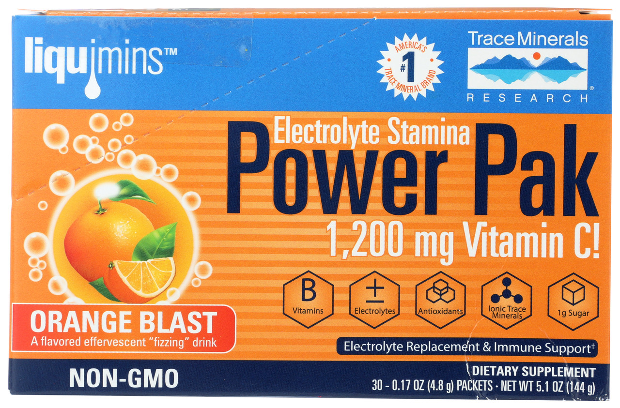 Electrolyte Stamina Power Pak Orange Electrolyte Stamina Power Pak 30 Count