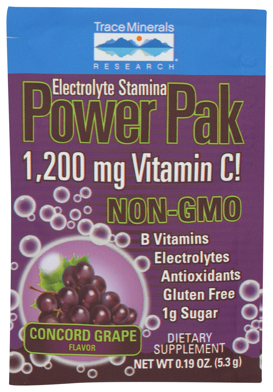 Dietary Concord Grape Electrolyte Stamina Power Pak .19oz