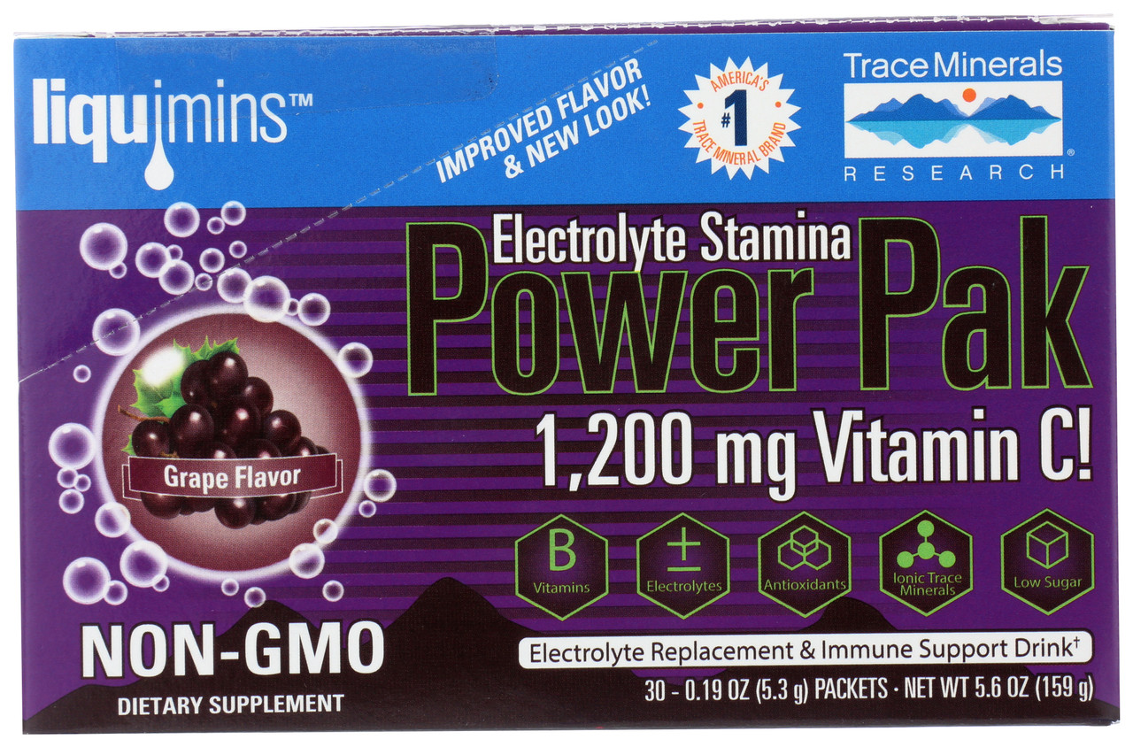 Electrolyte Stamina Power Pak Grape Electrolyte Stamina Power Pak 30 Count