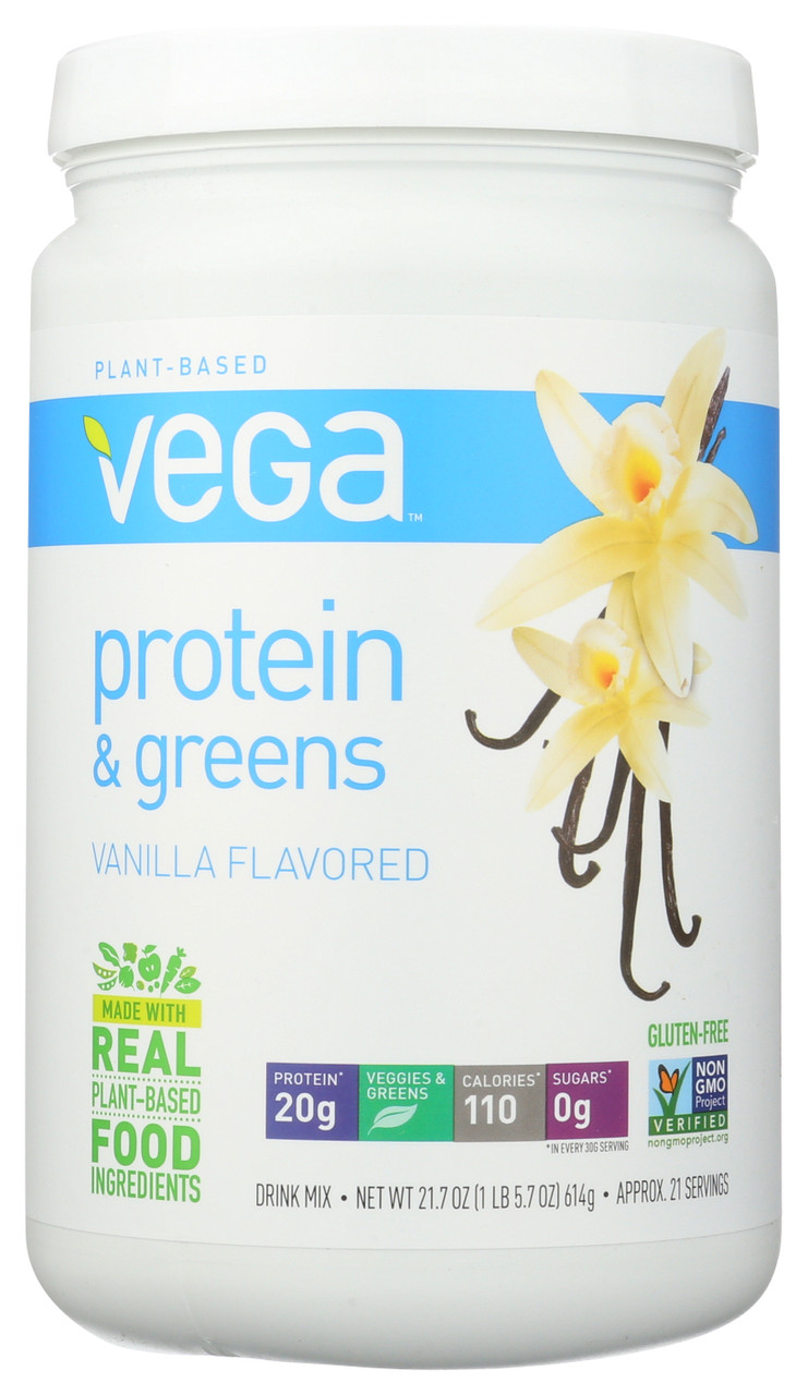 Protein & Greens Vanilla Drink Mix 21.7oz