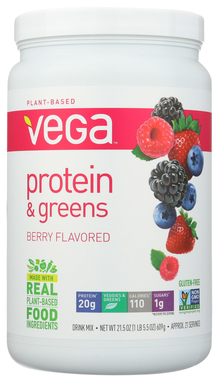 Protein & Greens Berry Drink Mix 21.5oz