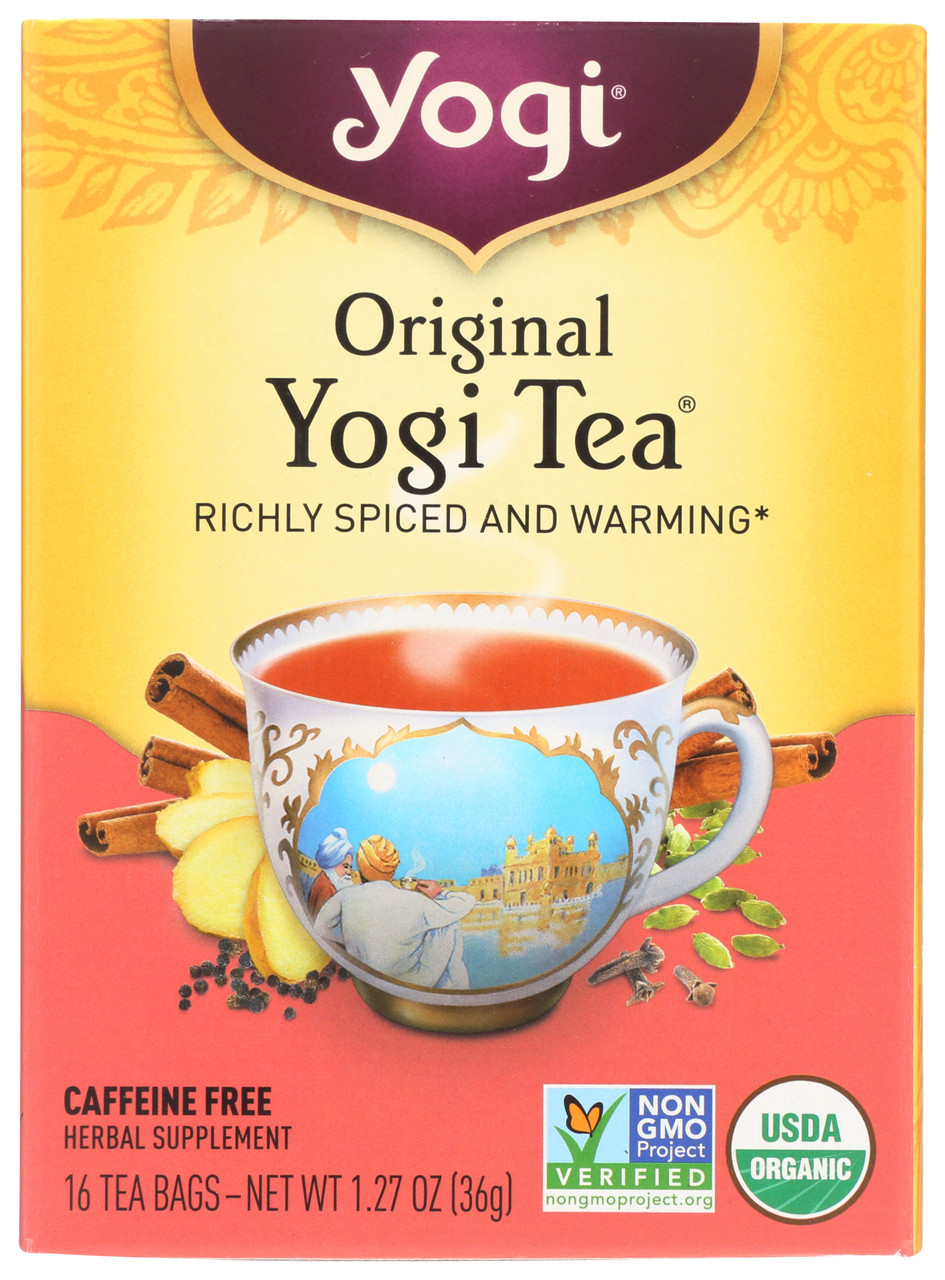 Original Yogi Tea Spicy Herbal 16 Count