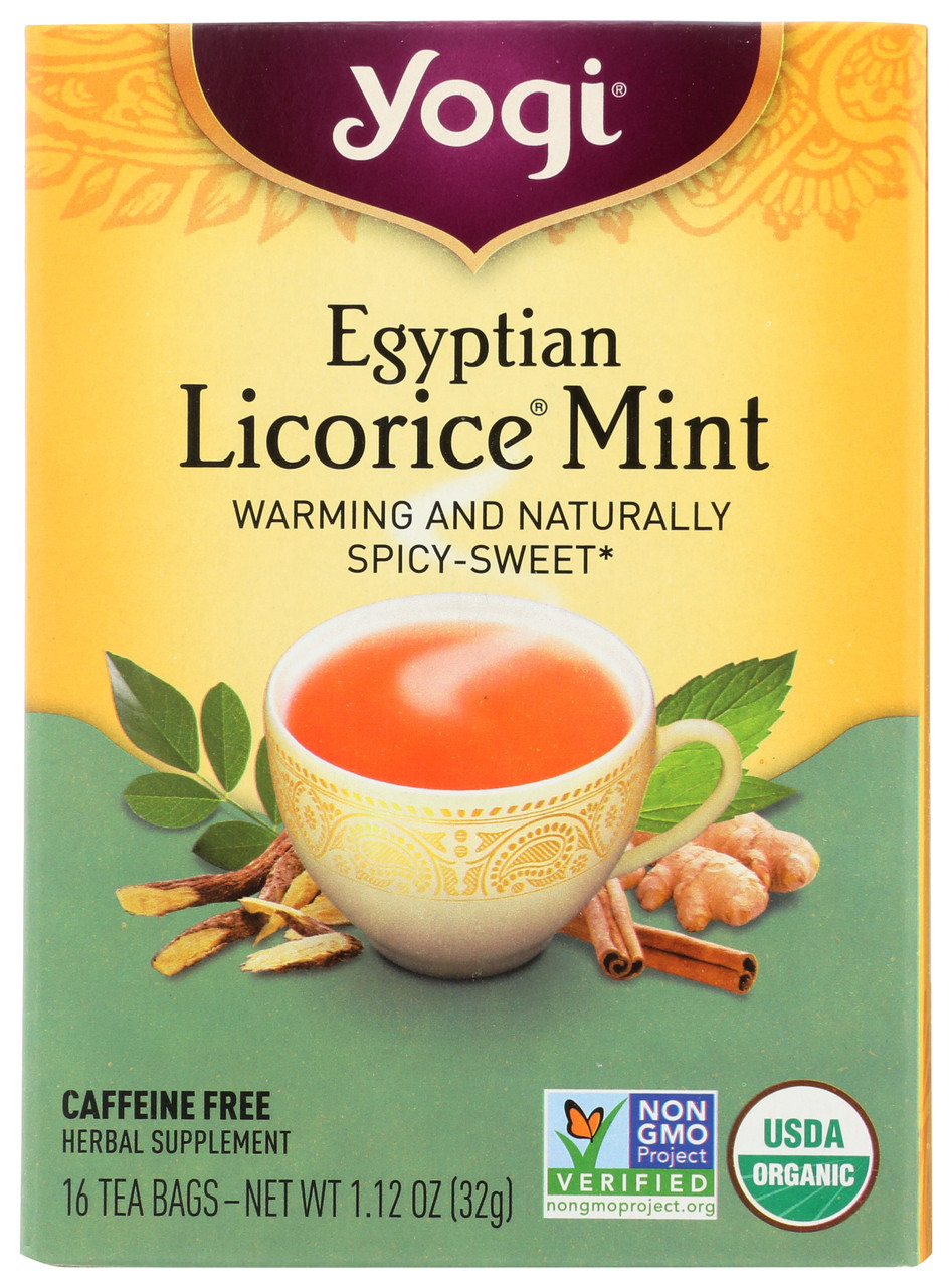 Egyptian Licorice Mint Licorice Mint Herbal 16 Count