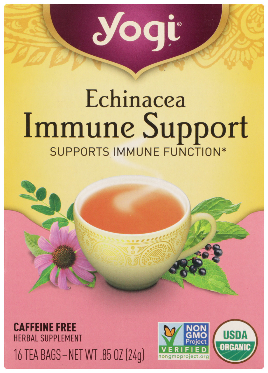 Echinacea Immune Support Minty Sweet Herbal 16 Count