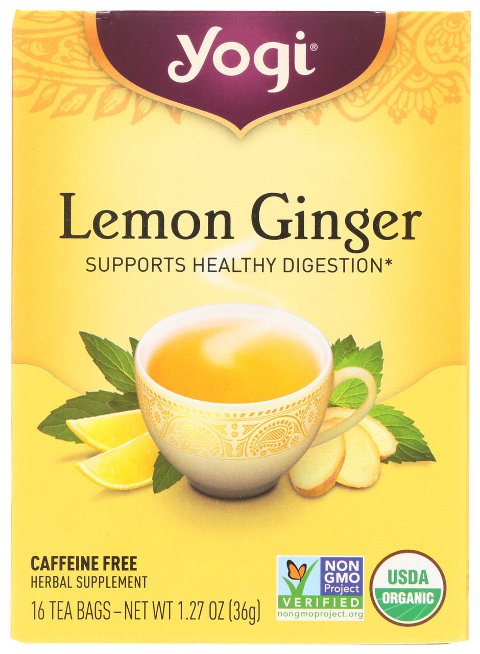 Lemon Ginger Lemon Ginger Herbal 16 Count