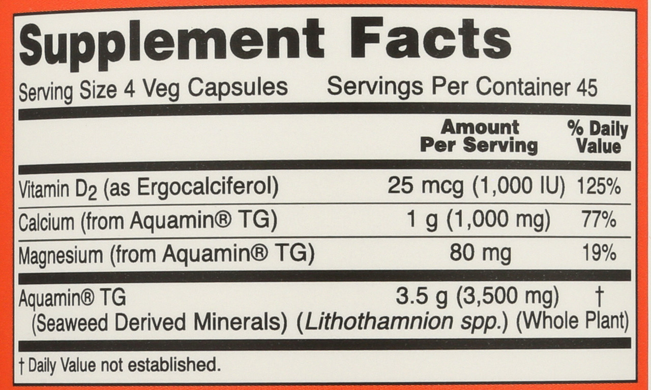 Red Mineral Algae - 180 Veg Capsules