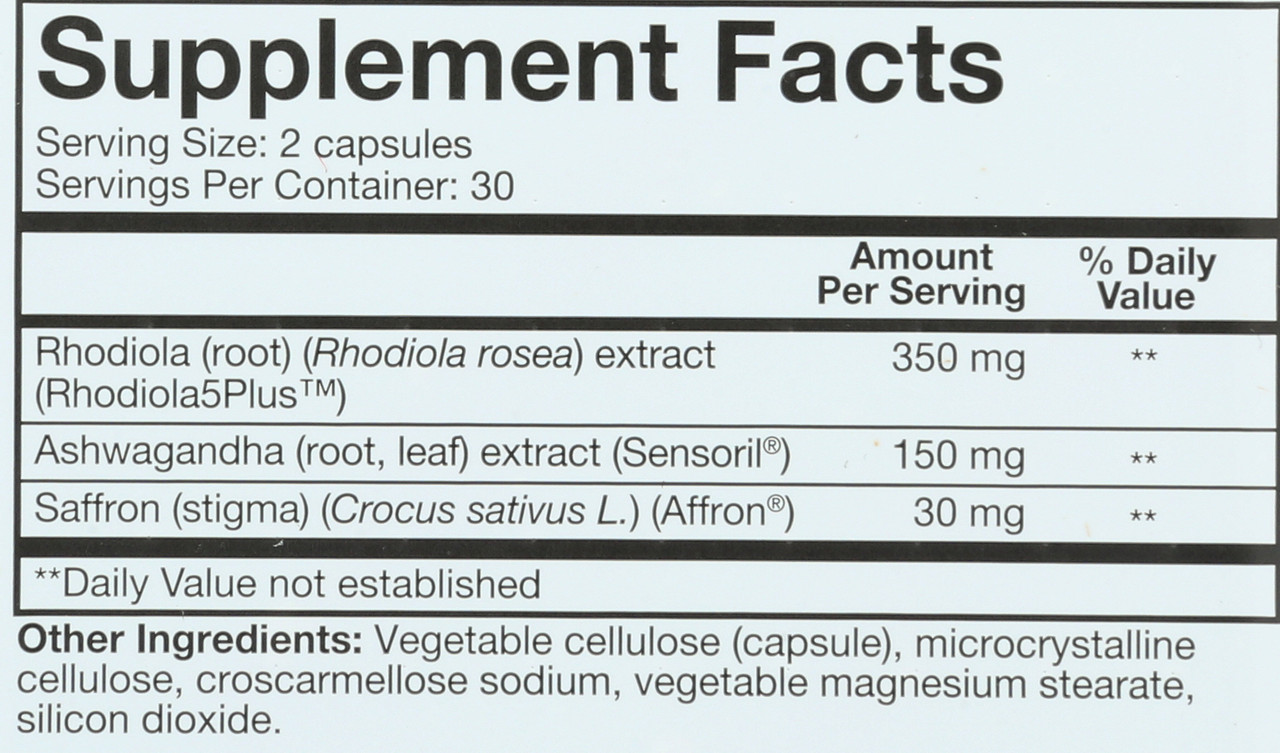 Saffron Advanced 60 Count