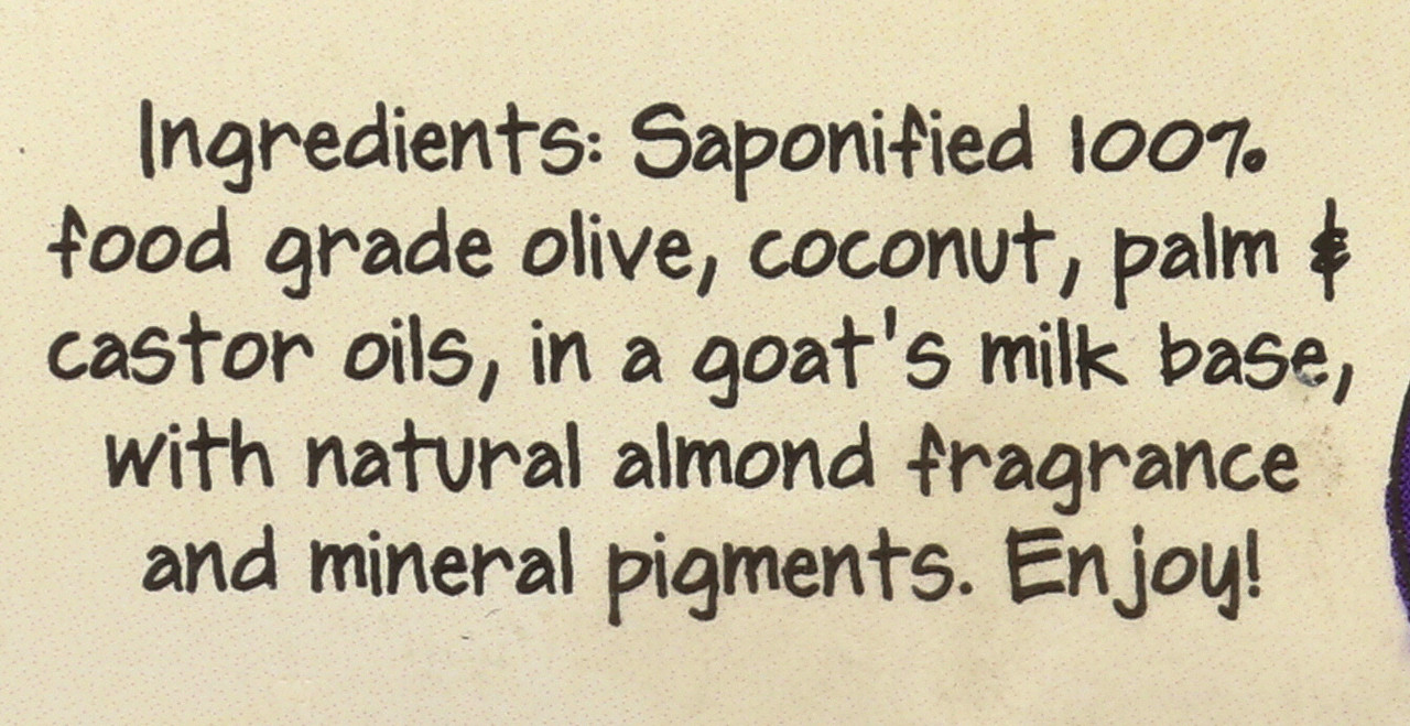 Bar Soap Almond Goat's Milk Soap 3oz