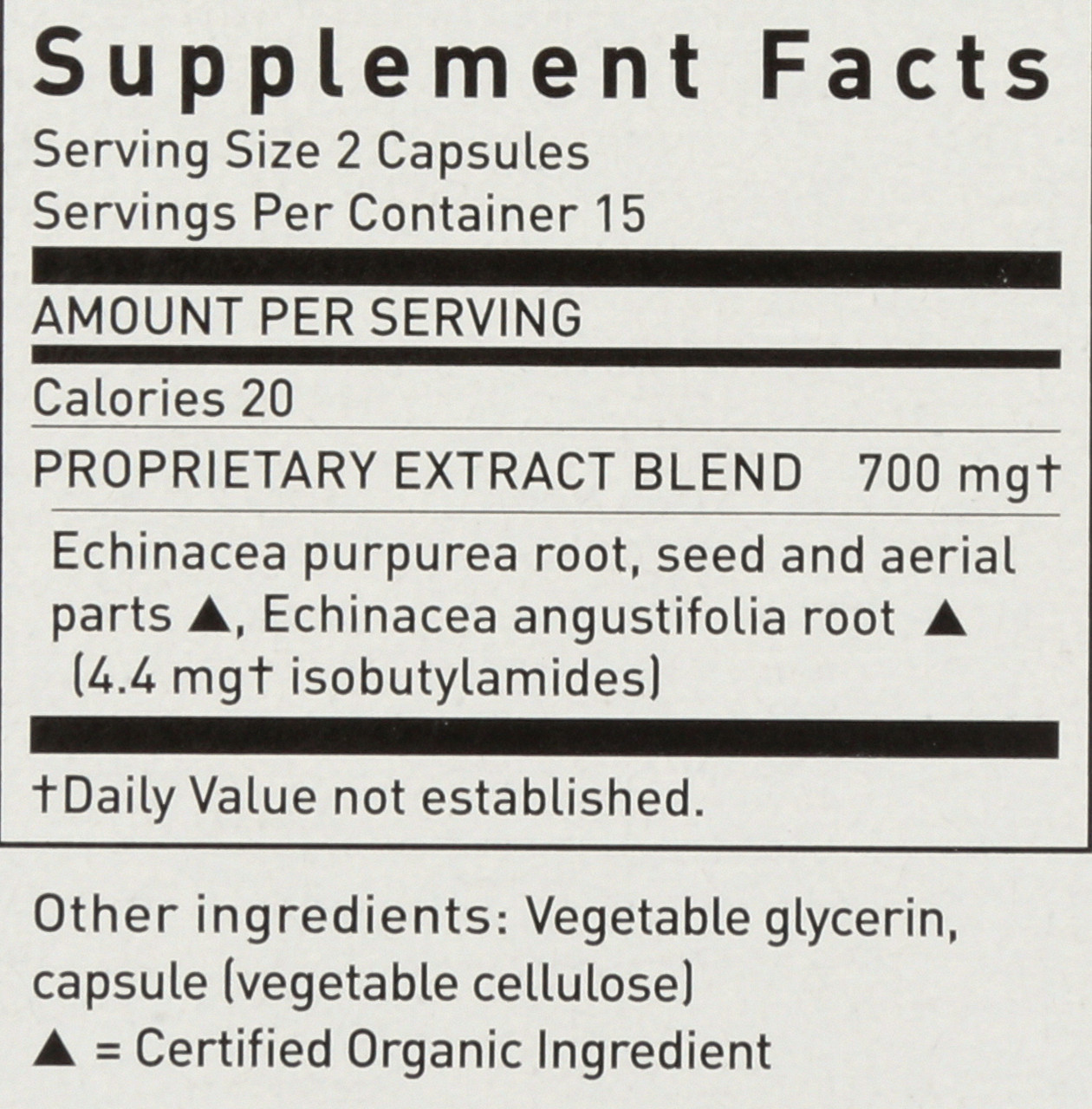 Echinacea Supreme 30 Count